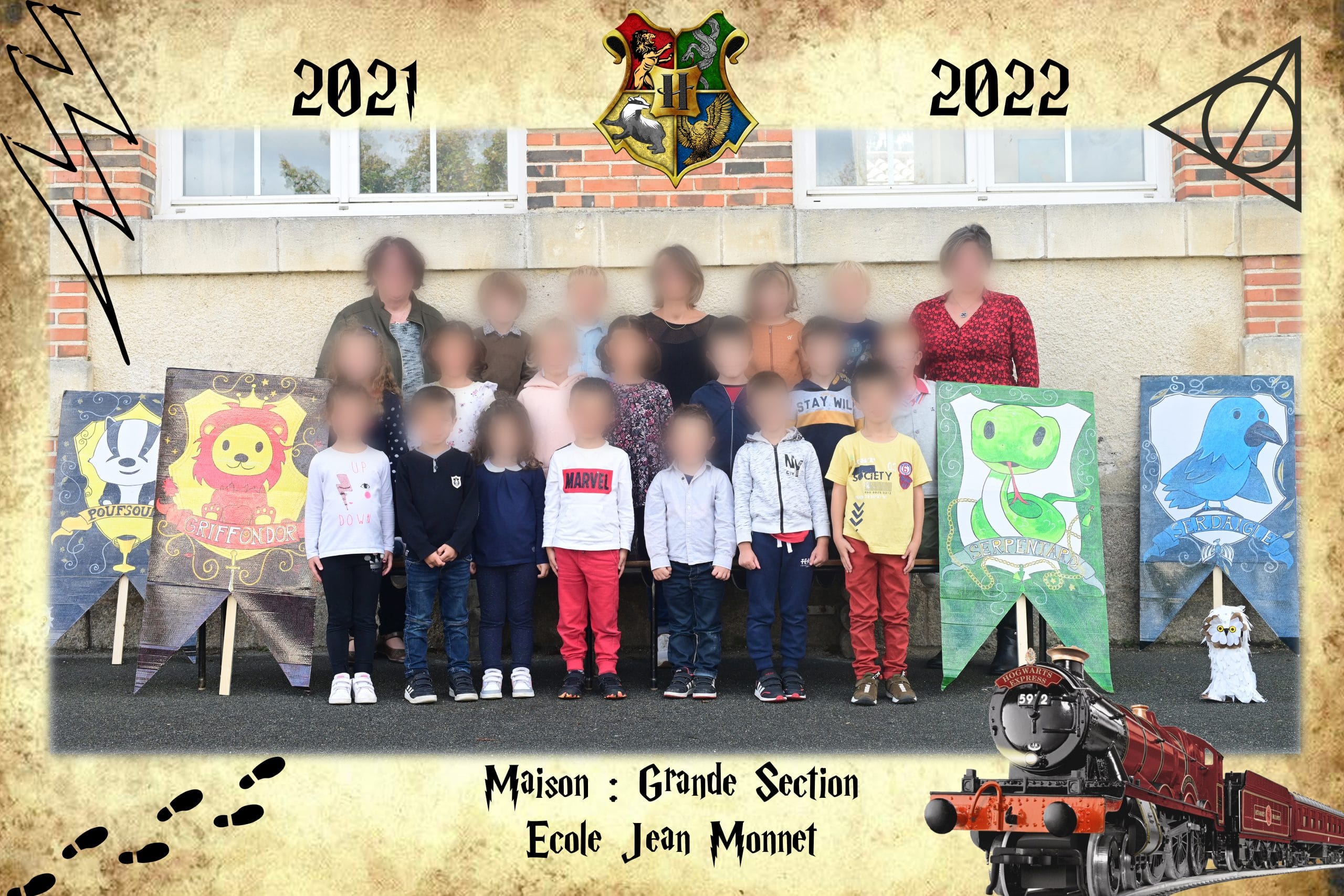 Photo de classe harry potter